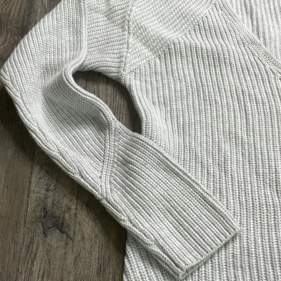 CAbi Women’s Grey Deep V Sweater with Zippered sides, style 3531, size XS - Picture 6 of 13